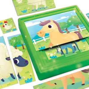 Best Carotina Baby 9 Progressive Puzzle Fattoria Primi Apprendimenti