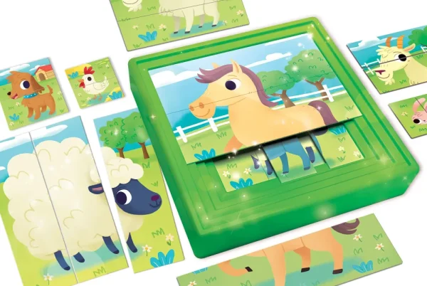 Best Carotina Baby 9 Progressive Puzzle Fattoria Primi Apprendimenti