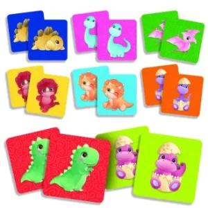Fashion Carotina Baby Dinoland 3 In 1 Puzzle Per Bambini