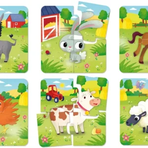 Store Carotina Baby Puzzle La Fattoria Puzzle Per Bambini