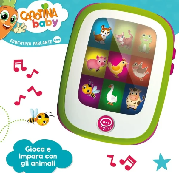 Hot Carotina Baby Tab 95049 Tablet E Giochi Interattivi