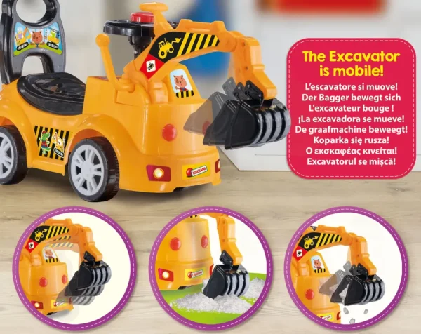 New Carotina Ride On Bulldozer Cavalcabili E Primi Passi