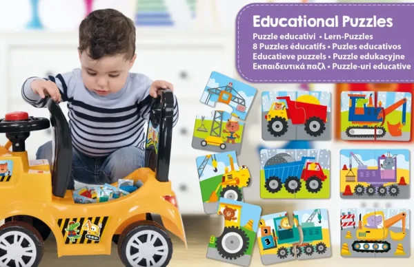 New Carotina Ride On Bulldozer Cavalcabili E Primi Passi