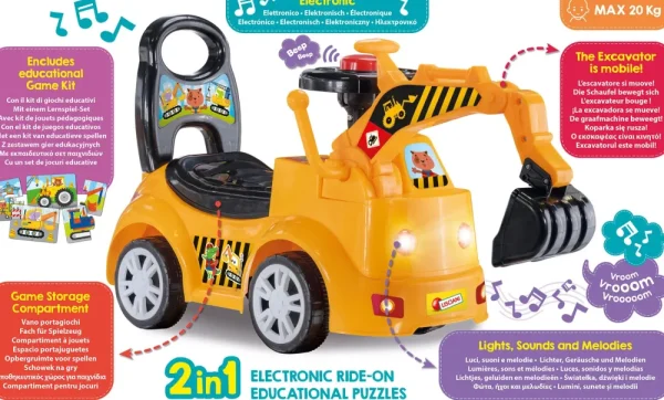 New Carotina Ride On Bulldozer Cavalcabili E Primi Passi
