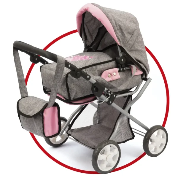Fashion Carrozzina 2 In 1 Passeggini Per Bambolotti