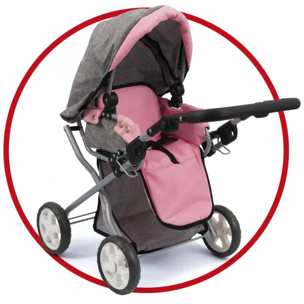 Fashion Carrozzina 2 In 1 Passeggini Per Bambolotti