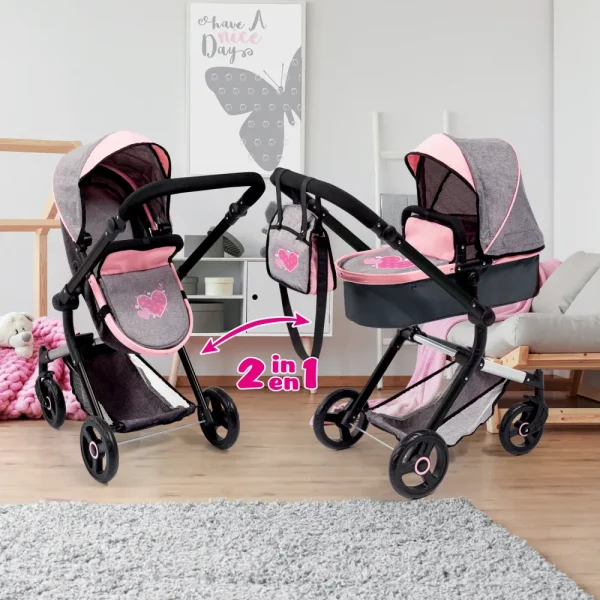 New Carrozzina City Doll Pram Passeggini Per Bambolotti