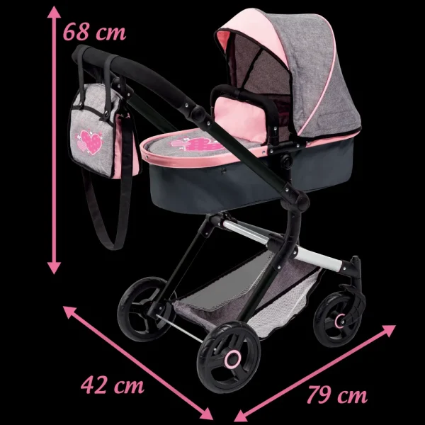 New Carrozzina City Doll Pram Passeggini Per Bambolotti