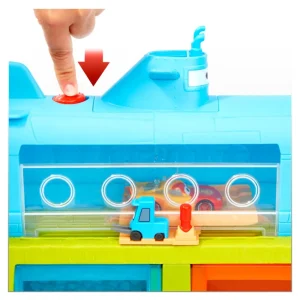 Best Sale Disney Pixar Auto Sottomarino Playset Per Lavaggio, Con Macchinina Saetta Mcqueen Che Cambia Colore Con L'Acqua; Giocattolo Per Bambini 4+ Anni Garage E Circuiti