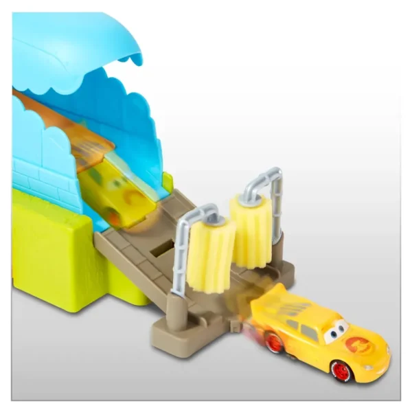 Best Sale Disney Pixar Auto Sottomarino Playset Per Lavaggio, Con Macchinina Saetta Mcqueen Che Cambia Colore Con L'Acqua; Giocattolo Per Bambini 4+ Anni Garage E Circuiti