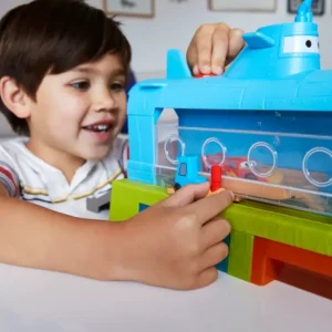 Best Sale Disney Pixar Auto Sottomarino Playset Per Lavaggio, Con Macchinina Saetta Mcqueen Che Cambia Colore Con L'Acqua; Giocattolo Per Bambini 4+ Anni Garage E Circuiti
