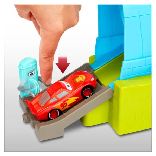 Best Sale Disney Pixar Auto Sottomarino Playset Per Lavaggio, Con Macchinina Saetta Mcqueen Che Cambia Colore Con L'Acqua; Giocattolo Per Bambini 4+ Anni Garage E Circuiti