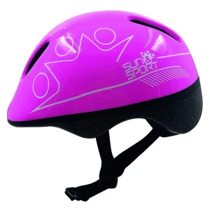 Flash Sale Casco Da Pattinaggio E Bicicletta Per Bambini Regolabile, Traspirante, Sicuro Taglia 50-52 Cm Disponibile In Blu E Rosa Accessori Per Attivita Sportive