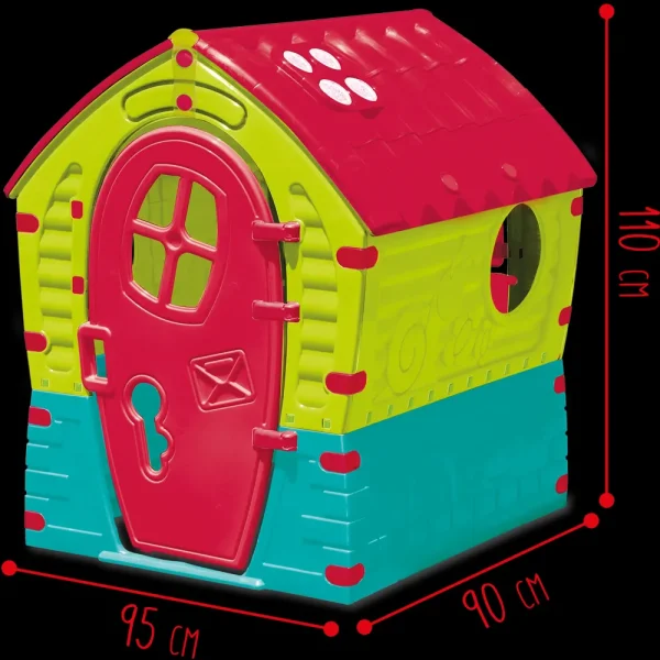 Flash Sale Casetta Gioco Per Bambini My First House Robusta, Spaziosa E Ideale Per Bimbi Dai 2 Ai 6 Anni! Casette Per Bambini
