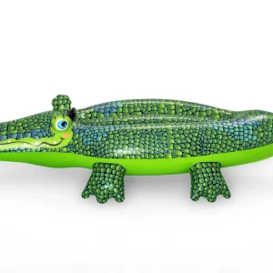 Outlet Cavalcabile Coccodrillo Cm. 152 71 Con Impugnatura Resistente Gonfiabili Per Bambini