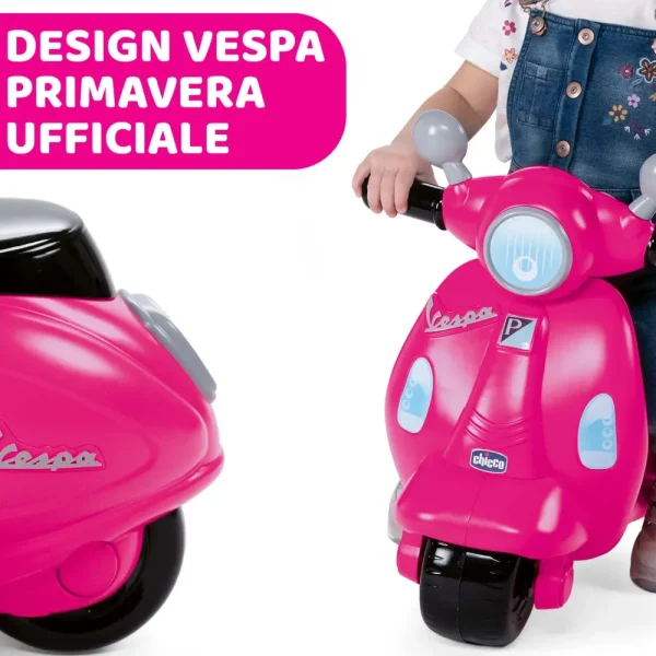 Shop Cavalcabile Vespa Primavera Rosa Tricicli E Balance Bikes