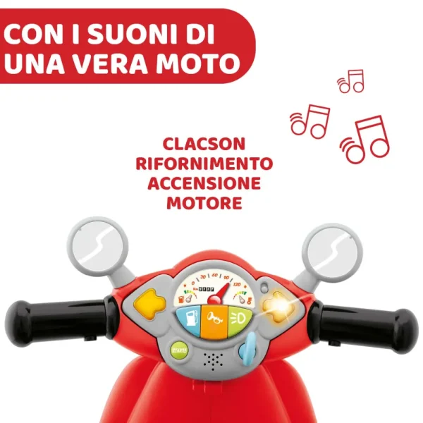 Outlet Cavalcabile Vespa Primavera Rossa Tricicli E Balance Bikes