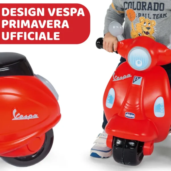 Outlet Cavalcabile Vespa Primavera Rossa Tricicli E Balance Bikes