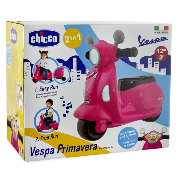 Shop Cavalcabile Vespa Primavera Rosa Tricicli E Balance Bikes