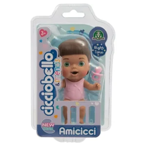 Store Ccb Amicicci Blister Night-Katy E' Pronta Per Fare La Nanna Con Il Suo Body Lilla E L'Inseparabile Ciuccio Mini Dolls