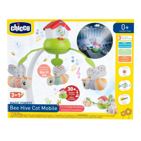 Fashion Giostrina Casina Delle Api, Magic Forest 0M+ Giochi Per Passeggino E Culla