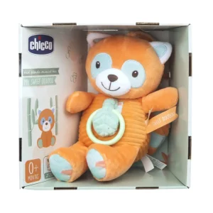 Online Panda Rosso Carillon Peluche Neonati