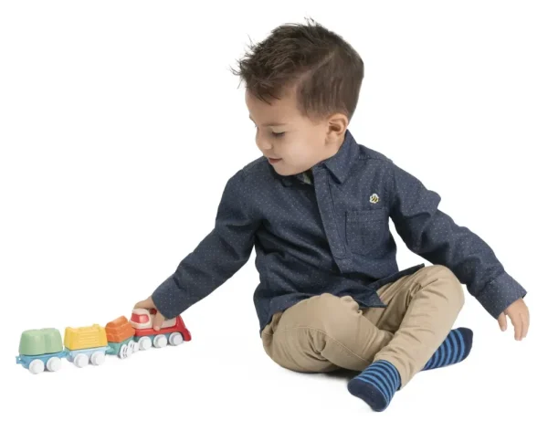 Store Trenino Con Playset Linea Eco+, 18 Mesi-3 Anni Giochi Di Apprendimento