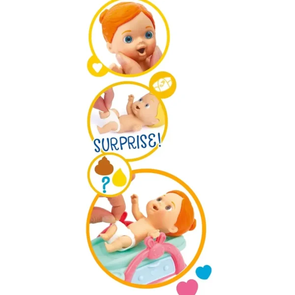 Clearance Cicciobello Amicicci Nursery Time, Playset Nursery Per Il Cambio Del Bebe Mini Dolls