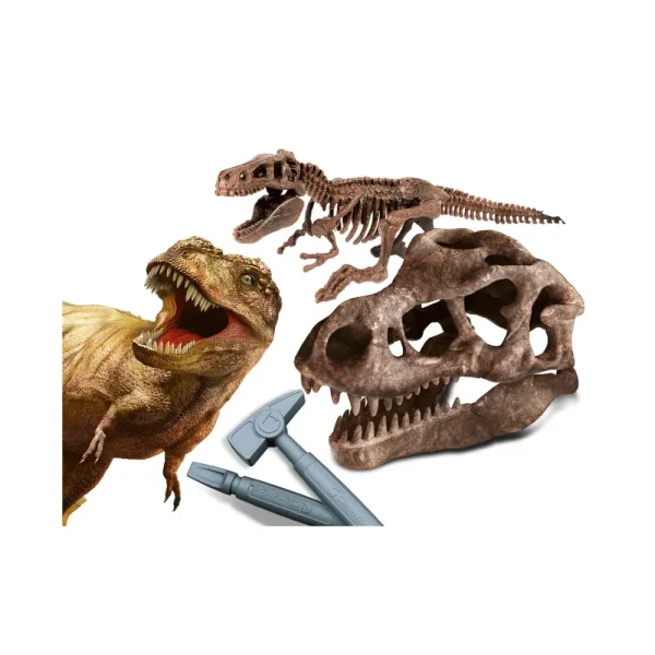 Shop Clementoni 19324 Archeogiocando Kit T-Rex 2In1 Giochi Scientifici