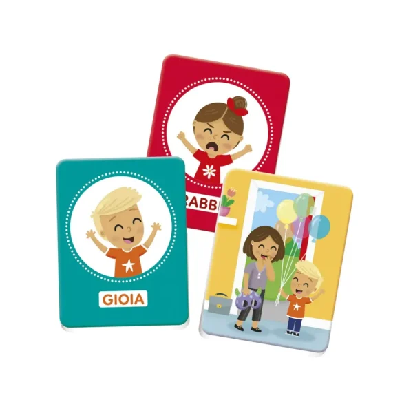 Best Sale Clementoni 16435 Montessori Baby Emozioni Esp 48 Carte Tattili Primi Apprendimenti