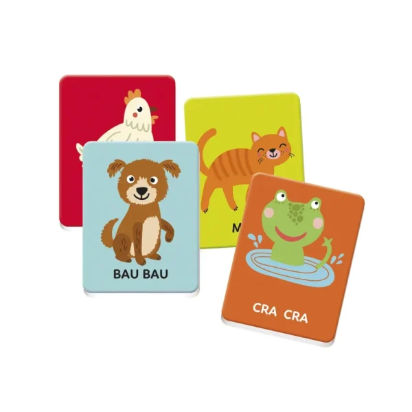 Outlet Clementoni 16433 Montessori Baby Che Verso Fa 48 Carte Tattili Primi Apprendimenti