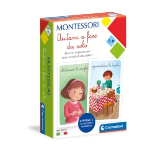 Best Sale 16318 Montessori Carte Aiutami A Fare Da Solo Primi Apprendimenti