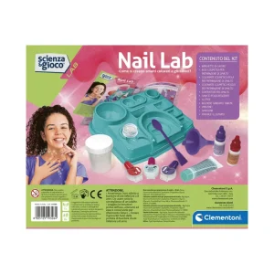 New Clementoni 19326 Nail Lab Kit Scientifico E Creativo Giochi Scientifici