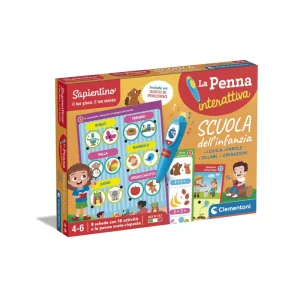 Cheap Clementoni 16749 Penna Scuola Infanzia 4 6 Con Penna Interattiva Primi Apprendimenti