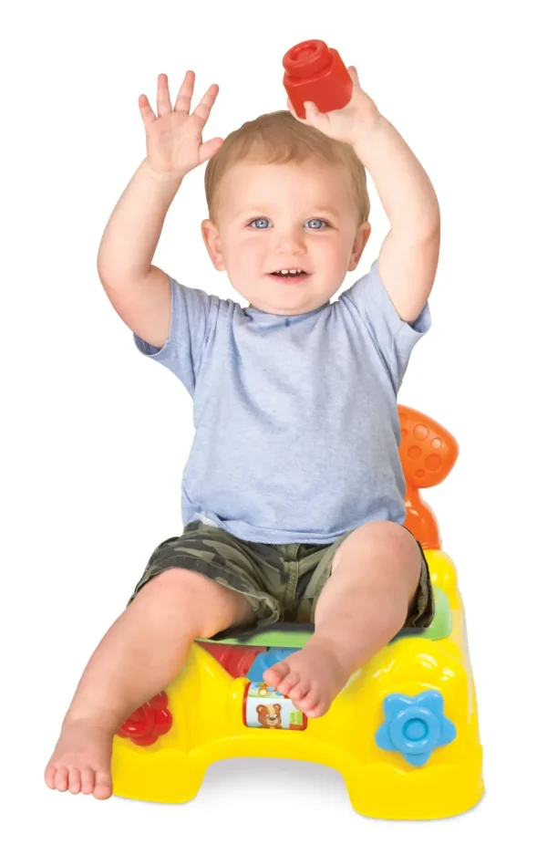 New Clementoni 17080 Poltroncina Portamattoncini Cagnolino Costruzioni Bambini