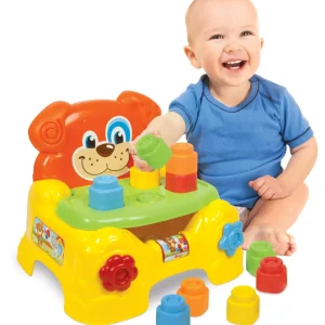 New Clementoni 17080 Poltroncina Portamattoncini Cagnolino Costruzioni Bambini