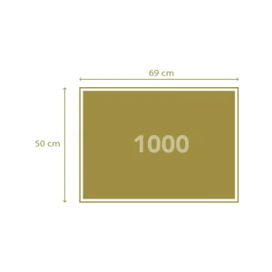 Discount 39257 Puzzle 1000 Hqc Capri 70 X 50 Cm Puzzle 1000 Pezzi