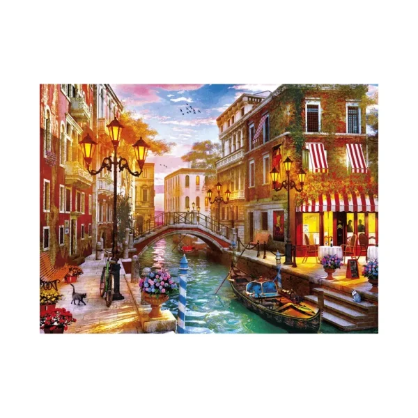 Best Sale 35063 Puzzle 500 Hqc Sunset Over Venice 49 X 36 Cm Puzzle 500 Pezzi