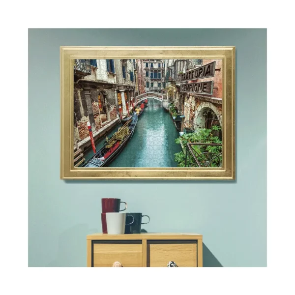 Hot 39458 Puzzle 1000 Italian Canal Venice 70 X 50 Cm Puzzle 1000 Pezzi