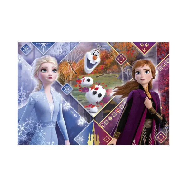 Flash Sale Clementoni 23739 Puzzle 104 Maxi Frozen 2 62X42 Cm Puzzle Per Bambini