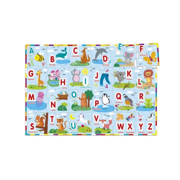 Hot Clementoni 16437 Puzzle Gigante Del Alfabeto Con Maxi Tessere Puzzle Per Bambini