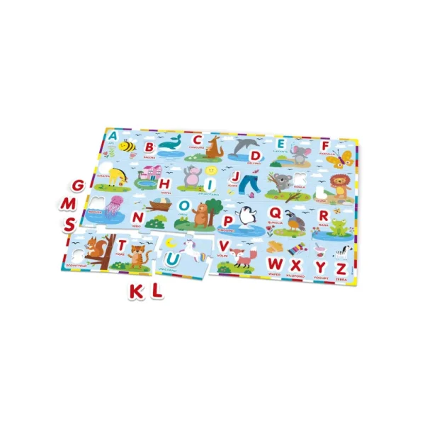 Hot Clementoni 16437 Puzzle Gigante Del Alfabeto Con Maxi Tessere Puzzle Per Bambini