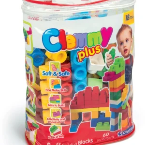 Hot Clementoni 14880 Sacca 60 Pezzi Costruzioni Bambini
