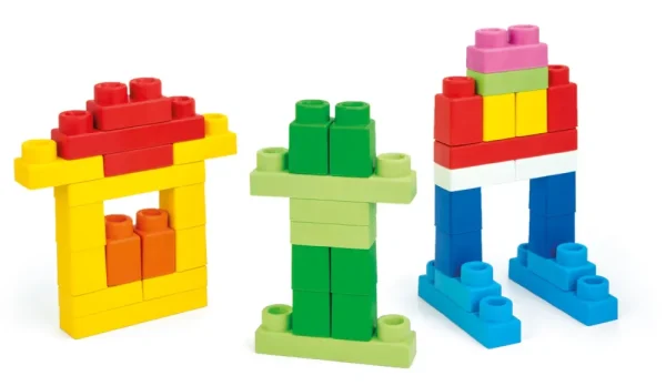 Hot Clementoni 14880 Sacca 60 Pezzi Costruzioni Bambini