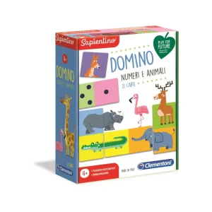 Best Clementoni 16121 Domino Numeri E Animali Primi Apprendimenti