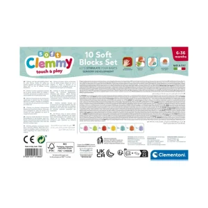Cheap Clementoni 17988 Soft Confezione 10 Mattoncini Costruzioni Bambini