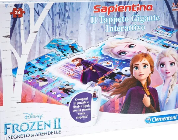 Flash Sale Clementoni 16187 Tappeto Gigante Interattivo Disney Frozen 2 Primi Apprendimenti