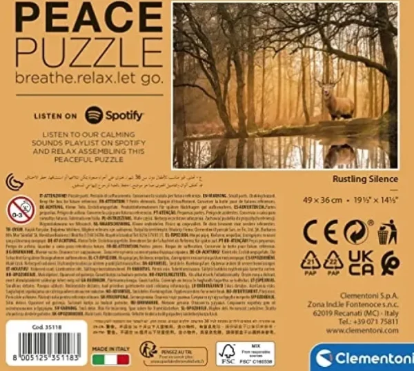 Cheap Peace Puzzle The Forest 500 Pezzi Puzzle 500 Pezzi