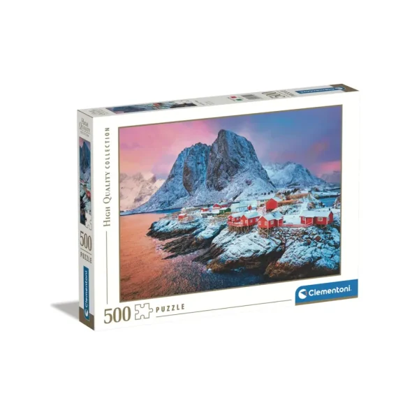 Sale Puzzle High Quality Collection Hamnoy Village 500 Pezzi, Puzzle Adulti Puzzle 500 Pezzi
