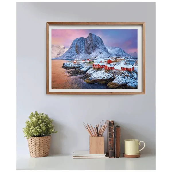 Sale Puzzle High Quality Collection Hamnoy Village 500 Pezzi, Puzzle Adulti Puzzle 500 Pezzi